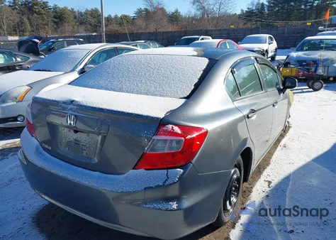 2012 Honda Civic Ex from USA, damaged, VIN 19XFB2F89CE390198